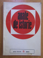Anticariat: Revista Anale de istorie, anul XXXI, nr. 5, 1985