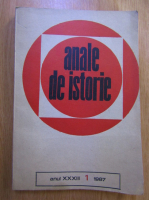 Revista Anale de Istorie, anul XXXIII, nr. 1, 1987
