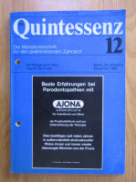 Revista Die Quintessenz. nr. 12, decembrie 1988