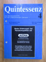 Revista Die Quintessenz. nr. 4, aprilie 1988