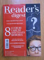 Revista Reader's Digest, nr. 118, septembrie 2015