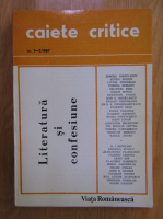Revista Caiete critice, nr. 1-2, 1987