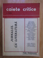 Revista Caiete critice, nr. 3-4, 1986