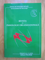 Revista de psihologie organizationala, volumul X, nr. 1-4, 2010