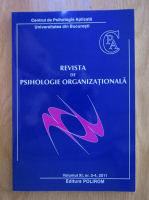 Revista de psihologie organizationala, volumul XI, nr. 3-4, 2011