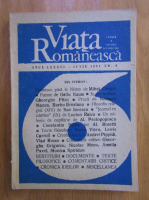 Revista Viata Romaneasca, anul LXXXVI, nr. 6, iunie 1991
