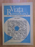 Anticariat: Revista Viata Romaneasca, anul LXXXVI, nr. 9, septembrie 1991