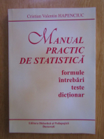 Cristian Valentin Stefan - Manual practic de statistica