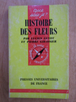 Lucien Guyot - Histoire des fleurs