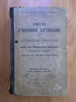 Precis d'histoire litteraire