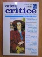Anticariat: Revista Caiete critice, nr. 1-2, 2008
