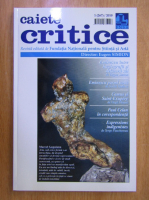 Revista Caiete critice, nr. 1, 2010