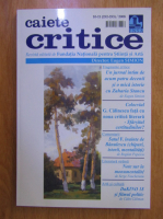 Anticariat: Revista Caiete critice, nr. 10-11, 2008