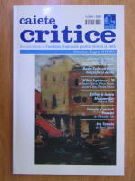 Anticariat: Revista Caiete critice, nr. 3, 2010