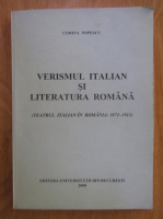 Corina Popescu - Verismul italian si literatura romana