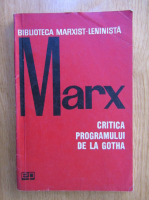 Karl Marx - Critica programului de la Gotha