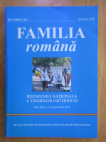 Anticariat: Revista Familia Romana, anul 15, nr. 4, 2014