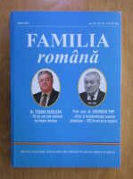 Anticariat: Revista Familia romana, anul 21, nr. 1-8, 2020