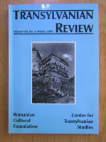 Anticariat: Transylvanian Review, volumul 8, nr. 4, iarna 1999