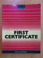 Anticariat: Sue OConnell - Focus on First Certificate