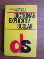 Anticariat: Dumitru I. Hancu - Dictionar explicativ scolar