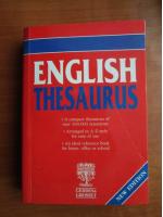 English thesaurus. A compact thesaurus of over 100.000 synonums
