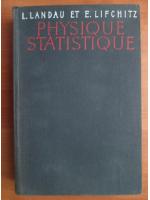 L. Landau - Physique statistique