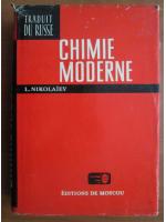 L. Nokolaiev - Chimie moderne