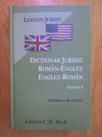 Onorina Botezat - Dictionar juridic roman-englez, englez-roman