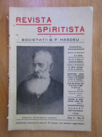 Revista Spiritista, anul II, nr. 5, august-septembrie 1935