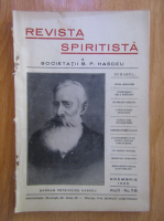 Anticariat: Revista Spiritista, anul II, nr. 7-8, noiembrie 1935