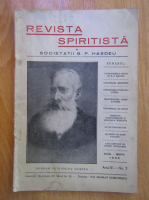 Revista Spiritista, anul III, nr. 7, august-septembrie 1936