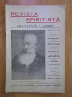 Anticariat: Revista Spiritista, anul IV, nr. 4, aprilie 1937