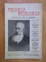 Revista Spiritista, anul IV, nr. 9, noiembrie 1937