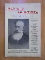 Revista Spiritista, anul V, nr. 1, ianuarie 1938