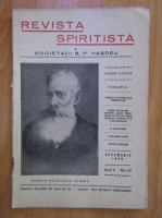 Anticariat: Revista Spiritista, anul V, nr. 10, decembrie 1938