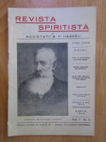 Anticariat: Revista Spiritista, anul V, nr. 3, martie 1938