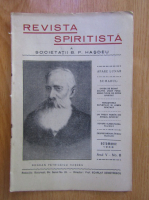 Anticariat: Revista Spiritista, anul V, nr. 8, octombrie 1938