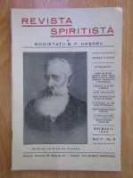 Revista Spiritista, anul V, nr. 9, noiembrie 1938