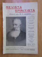Revista Spiritista, anul VI, nr. 4, aprilie 1939