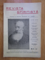 Revista Spiritista, anul VII, nr. 9, noiembrie 1940