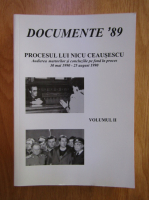 Gino Rado - Documente '89, volumul 2. Procesul lui Nicu Ceausescu