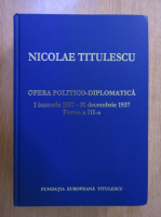 Nicolae Titulescu - Opera politico-diplomatica, ianuarie 1937-decembrie 1937 (Partea a III-a)
