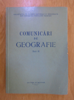 Comunicari de geografie (volumul 2)