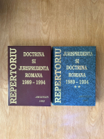 Anticariat: Constantin Crisu - Repertoriu de doctrina si jurisprudenta romana 1989-1994 (2 volume)