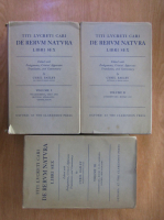 Cyril Bailey - Titi Lucreti Cari de Rerum Natura (3 volume)