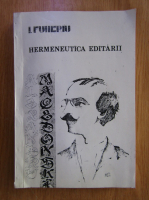 I. Funeriu - Hermeneutica editarii