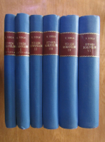 Nicolae Iorga - Istoria romanilor (volumele 1 partea I si II, 2, 3, 4, 6) editie veche 1936-1938