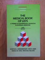 Norton J. Greenberger - The Medical Book od Lists. A Primer of Differential Diagnosis in Internal Medicine