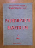 Patrimonium Banaticum (volumul 2)